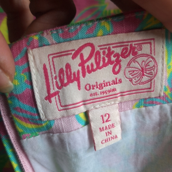 Vintage Lily Pulitzer Skirt with Scalloped Hem - Picture 3 of 8